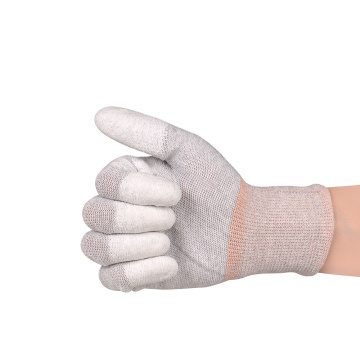 Gants de travail à écran tactile enduit de doigts de Pu HESPAX Gants